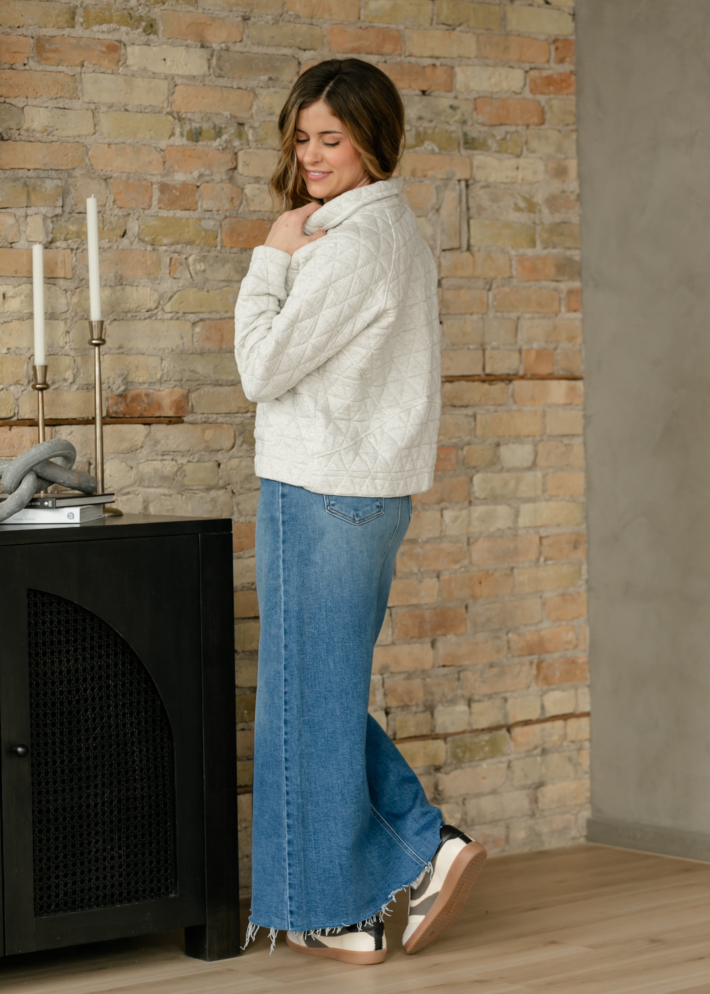 Lee A-Line Raw Hem Maxi Skirt - FINAL SALE